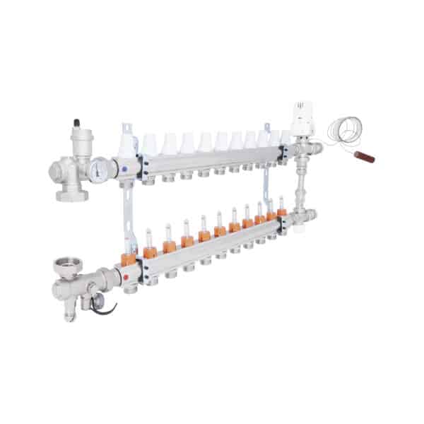 Коллекторная группа ICMA 1″ x 11 выхода, с расходомерами K0111 фото 