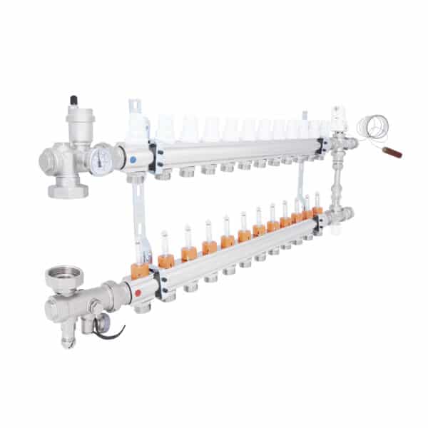 Коллекторная группа ICMA 1″ x 12 выхода, с расходомерами K0111 фото 