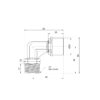 Уголок пресс Icma 26х3/4″ НР №404 73935