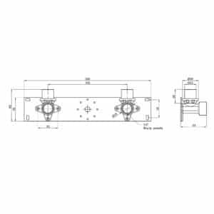 Планка пресс в сборе Icma 20х1/2″ №412