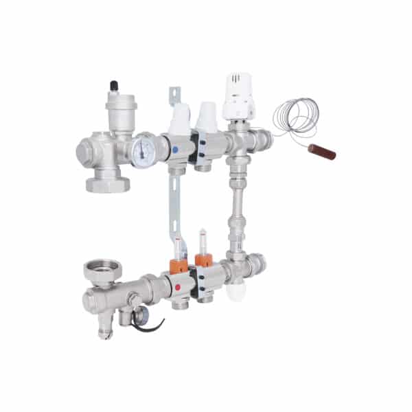Коллекторная группа ICMA 1″ x 2 выхода, с расходомерами K0111 фото 