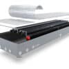 Внутрипольный конвектор с вентилятором (12V) U-CON VK2.380/1250/120