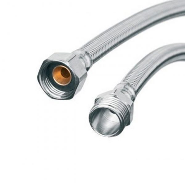 Шланг в нержавеющей оплетке Kottmann GmbH KOTT-GLIDE® 1/2” Вн. – Нар. 100 см фото 