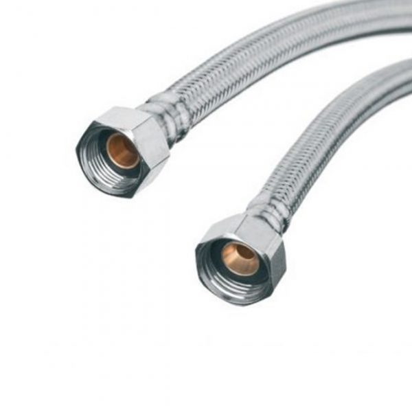 Шланг в нержавеющей оплетке Kottmann GmbH KOTT-GLIDE® 1/2” Вн. – Вн. 20 см фото 