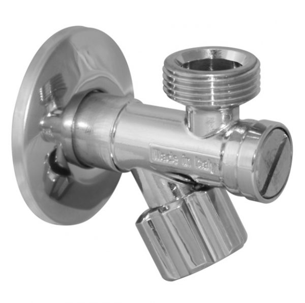 Кран вентильный VA Albertoni B144 1/2″ x 3/4″ с фильтром фото 