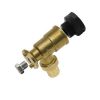 Отвод фиксируемый KAN-therm Push 18×2,5 G1/2″ (K) с короткой полимерной заглушкой