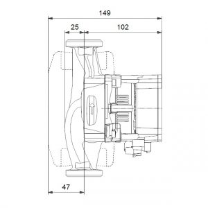 Насос циркуляционный GRUNDFOS ALPHA1 L 25-60 130 1