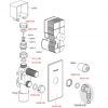 Сифон для стиральной машины AlcaPlast APS3P 38697