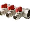 Коллектор Valtec VTc.580.N 1″, 2 х 1/2″