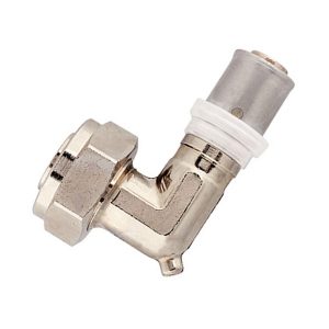 Угольник HERZ Press 20 x 3/4″ с накидной гайкой